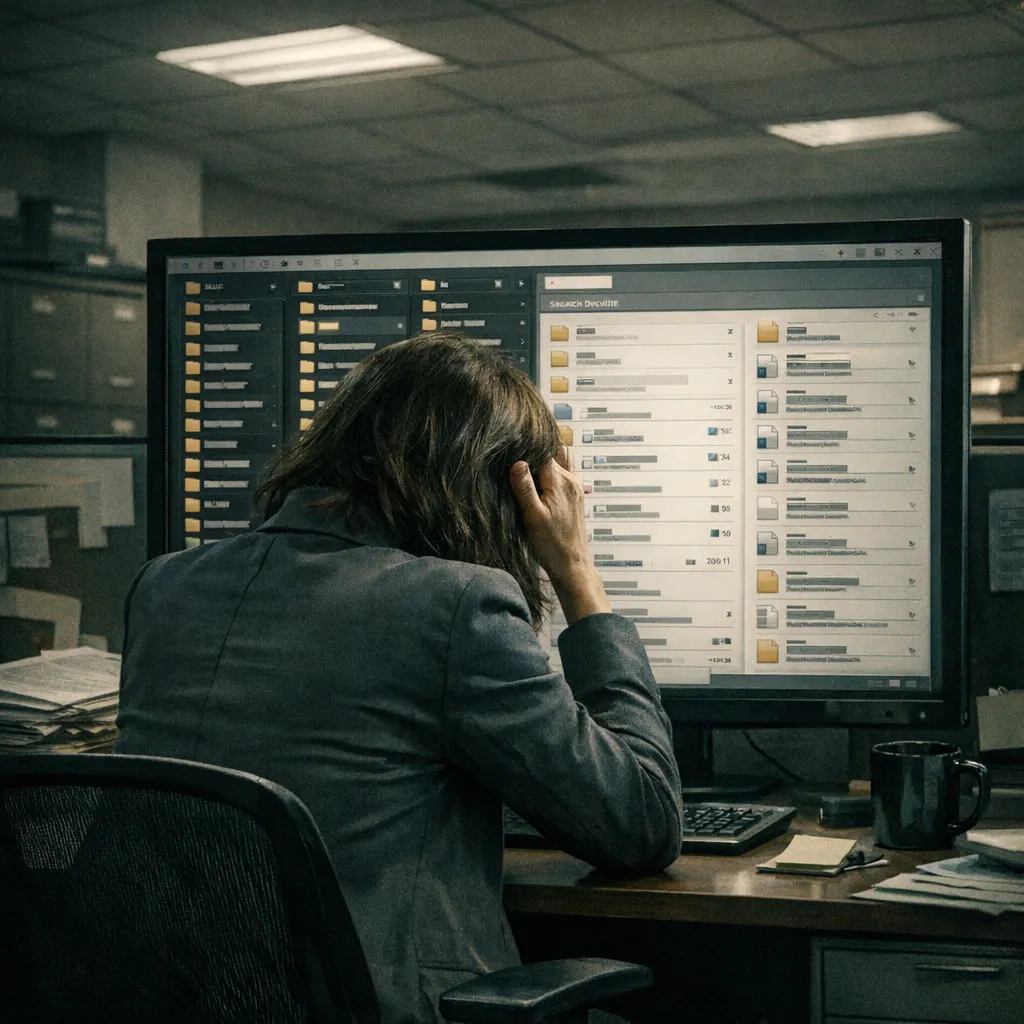 It’s in the drive. Somewhere.