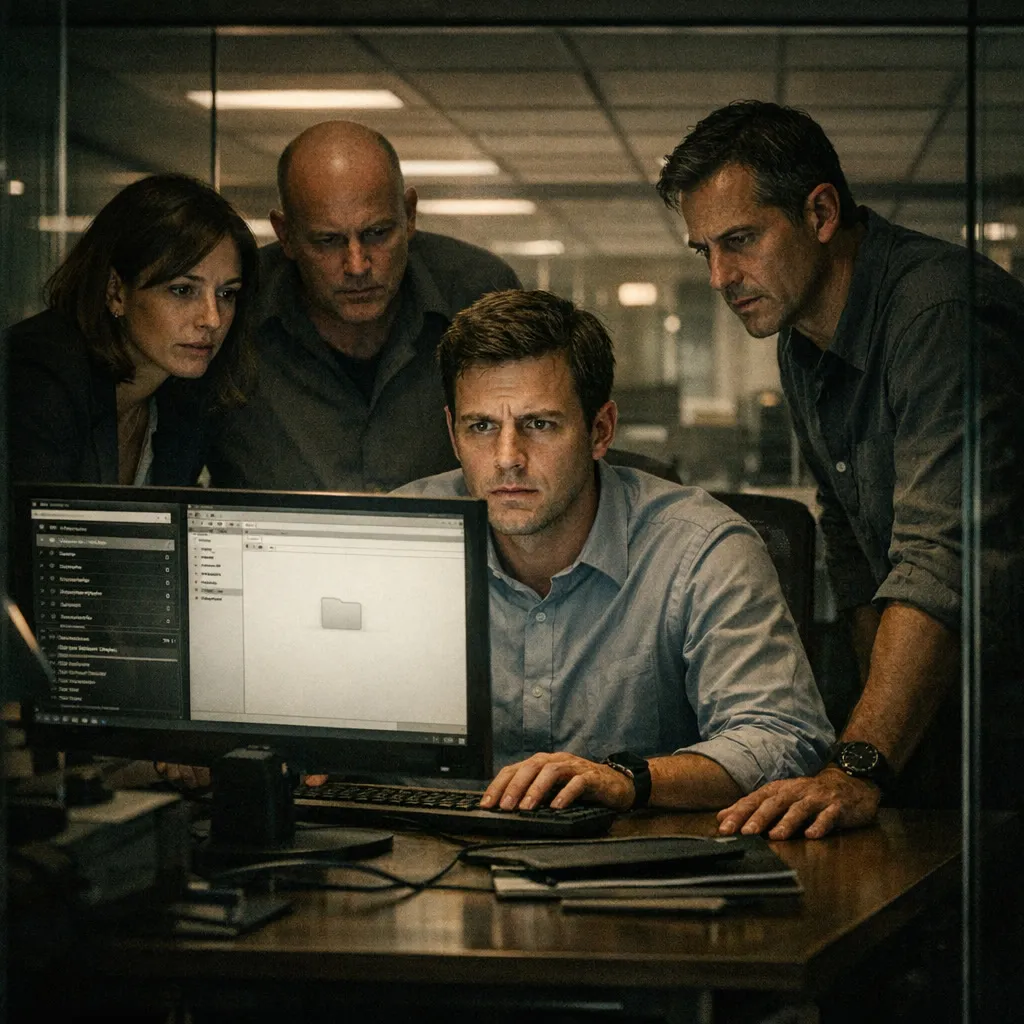 Who deleted the folder?