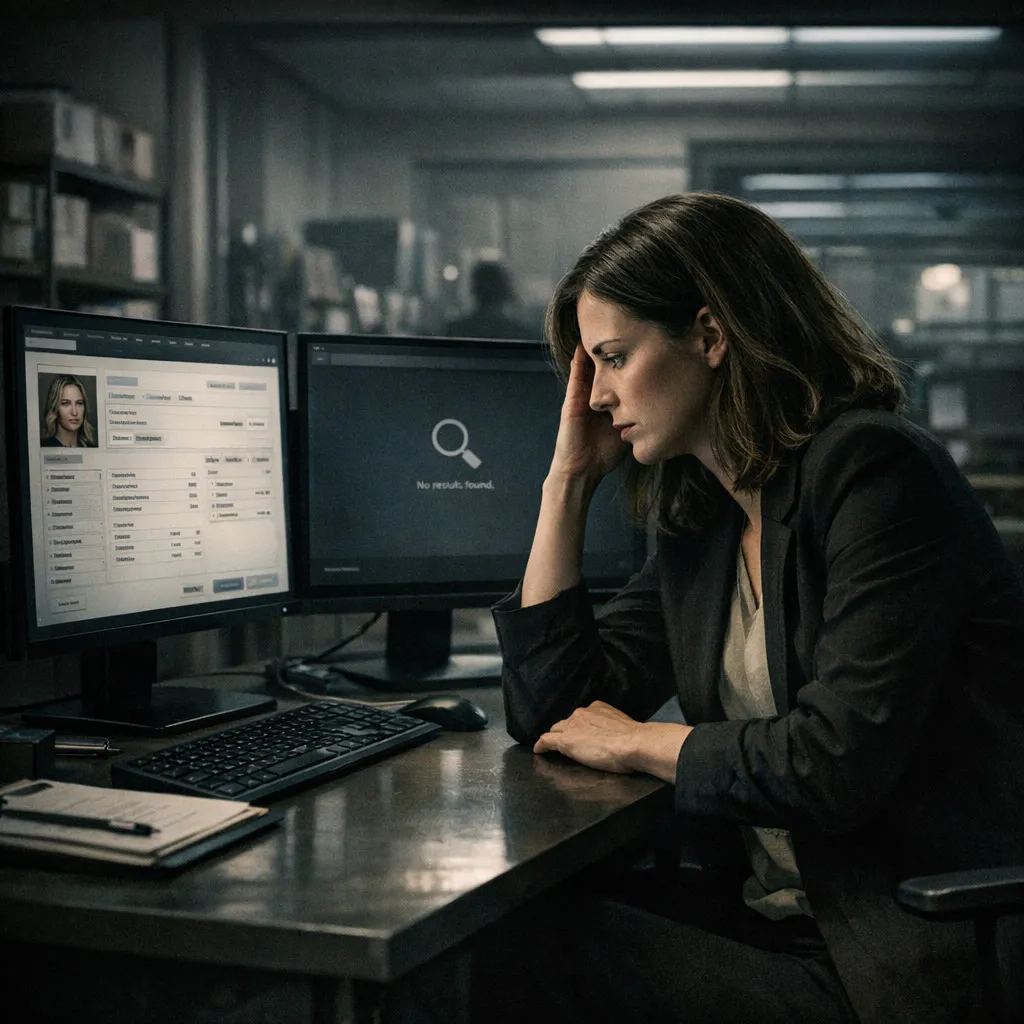 Why is the customer in the store but missing in the CRM?