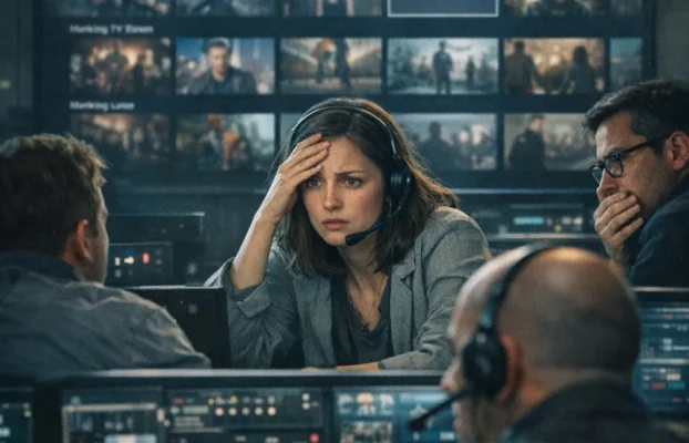 Why is the live event missing from the carousel?