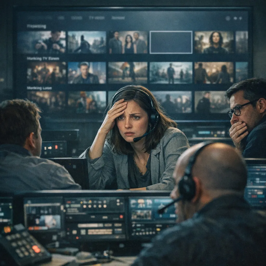 Why is the live event missing from the carousel?